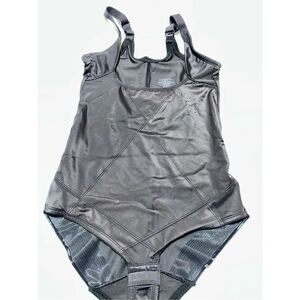 Slimshaper by Miracle brands black slimming bodysuit size L